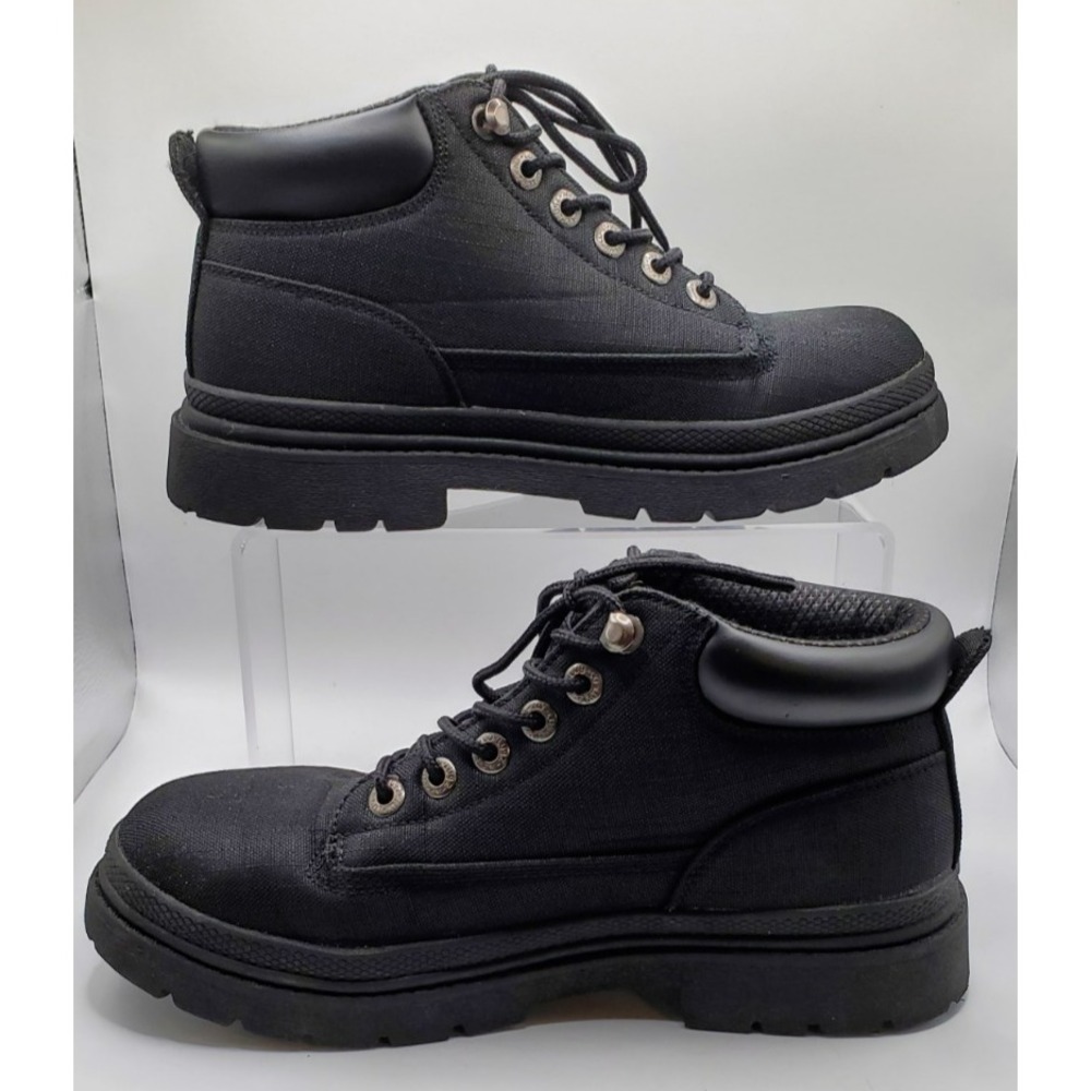 Lugz Men's  Sz.6.5 Drifter Ripstop Lace Up Boot‎ Black MDRST-001